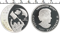 Продать Монеты Канада 25 долларов 2007 Серебро