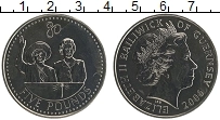 Продать Монеты Гернси 5 фунтов 2006 Медно-никель