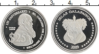 Продать Монеты Галапагосские острова 25 долларов 2009 Серебро
