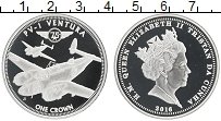 Продать Монеты Тристан-да-Кунья 1 крона 2016 Посеребрение