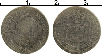Продать Монеты Мексика 1/2 реала 1821 Серебро
