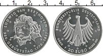 Продать Монеты Германия 20 евро 2020 Серебро