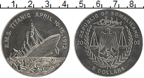 Продать Монеты Сомалиленд 5 долларов 2002 Медно-никель