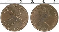 Продать Монеты Остров Мэн 2 пенса 1977 Бронза