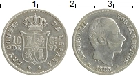 Продать Монеты Филиппины 10 сентим 1885 Серебро