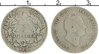 Продать Монеты Британская Гвиана 1/4 гуильдера 1836 Серебро