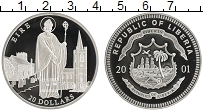 Продать Монеты Либерия 20 долларов 2001 Серебро