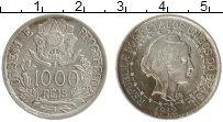 Продать Монеты Бразилия 1000 рейс 1912 Серебро