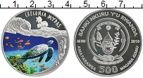 Продать Монеты Руанда 500 франков 2010 Серебро