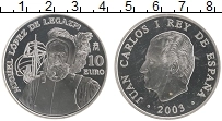 Продать Монеты Испания 10 евро 2003 Серебро