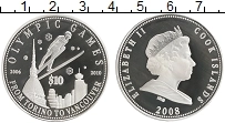Продать Монеты Острова Кука 10 долларов 2008 Серебро