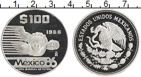 Продать Монеты Мексика 100 песо 1986 Серебро