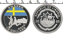 Продать Монеты Либерия 10 долларов 2005 Посеребрение