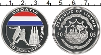 Продать Монеты Либерия 10 долларов 2005 Посеребрение