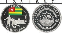 Продать Монеты Либерия 10 долларов 2005 Посеребрение