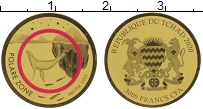 Продать Монеты Чад 3000 франков 2020 Золото
