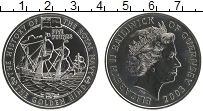 Продать Монеты Гернси 5 фунтов 2003 Медно-никель