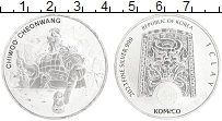 Продать Монеты Южная Корея 1 клэй 2023 Серебро