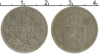 Продать Монеты Гессен 6 крейцеров 1846 Серебро