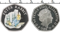 Продать Монеты Великобритания 50 пенсов 2020 Серебро