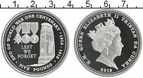 Продать Монеты Тристан-да-Кунья 5 фунтов 2018 Серебро