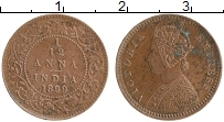 Продать Монеты Британская Индия 1/12 анны 1899 Медь