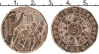 Продать Монеты Австрия 5 евро 2016 Медь