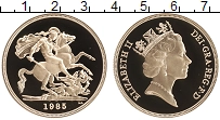Продать Монеты Великобритания 5 фунтов 1985 Золото
