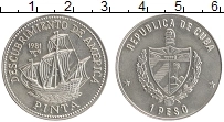 Продать Монеты Куба 1 песо 1981 Медь