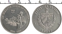 Продать Монеты Куба 1 песо 1989 Медно-никель