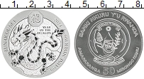 Продать Монеты Руанда 50 франков 2024 Серебро
