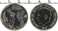 Продать Монеты Острова Питкэрн 2 фунта 2023 Биметалл