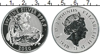 Продать Монеты Великобритания 2 фунта 2020 Серебро