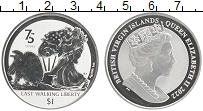 Продать Монеты Виргинские острова 1 доллар 2022 Серебро