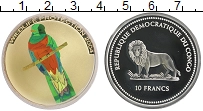Продать Монеты Конго 10 франков 2004 Серебро