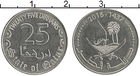 Продать Монеты Катар 25 дирхам 2016 Медно-никель