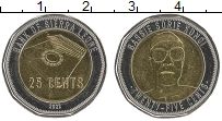 Продать Монеты Сьерра-Леоне 25 центов 2022 Биметалл