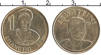 Продать Монеты Свазиленд 1 лилангени 2021 Латунь