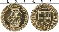 Продать Монеты Португалия 100 эскудо 1988 Золото