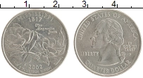 Продать Монеты США 1/4 доллара 2002 Медно-никель