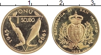 Продать Монеты Сан-Марино 1 скудо 1995 Золото