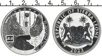 Продать Монеты Сьерра-Леоне 10 долларов 2023 Серебро