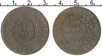 Продать Монеты Аргентина 2 реала 1844 Медь
