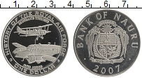 Продать Монеты Науру 1 доллар 2007 Медно-никель