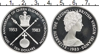 Продать Монеты Виргинские острова 10 долларов 1983 Серебро