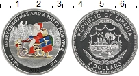 Продать Монеты Либерия 2 доллара 2012 Серебро
