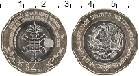 Продать Монеты Мексика 20 песо 2023 Биметалл