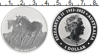Продать Монеты Австралия 1 доллар 2023 Серебро