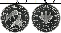 Продать Монеты Германия 20 евро 2020 Серебро