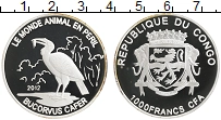 Продать Монеты Конго 1000 франков 2012 Серебро